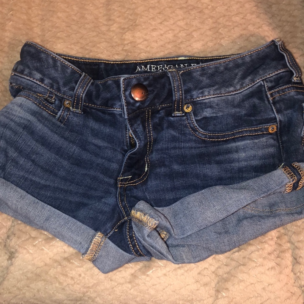 America eagle jean shorts